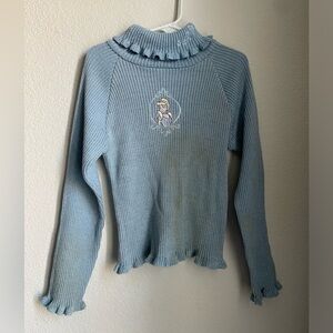 Cinderella Glittery Turtleneck